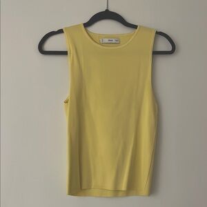 Yellow Sweater Tank